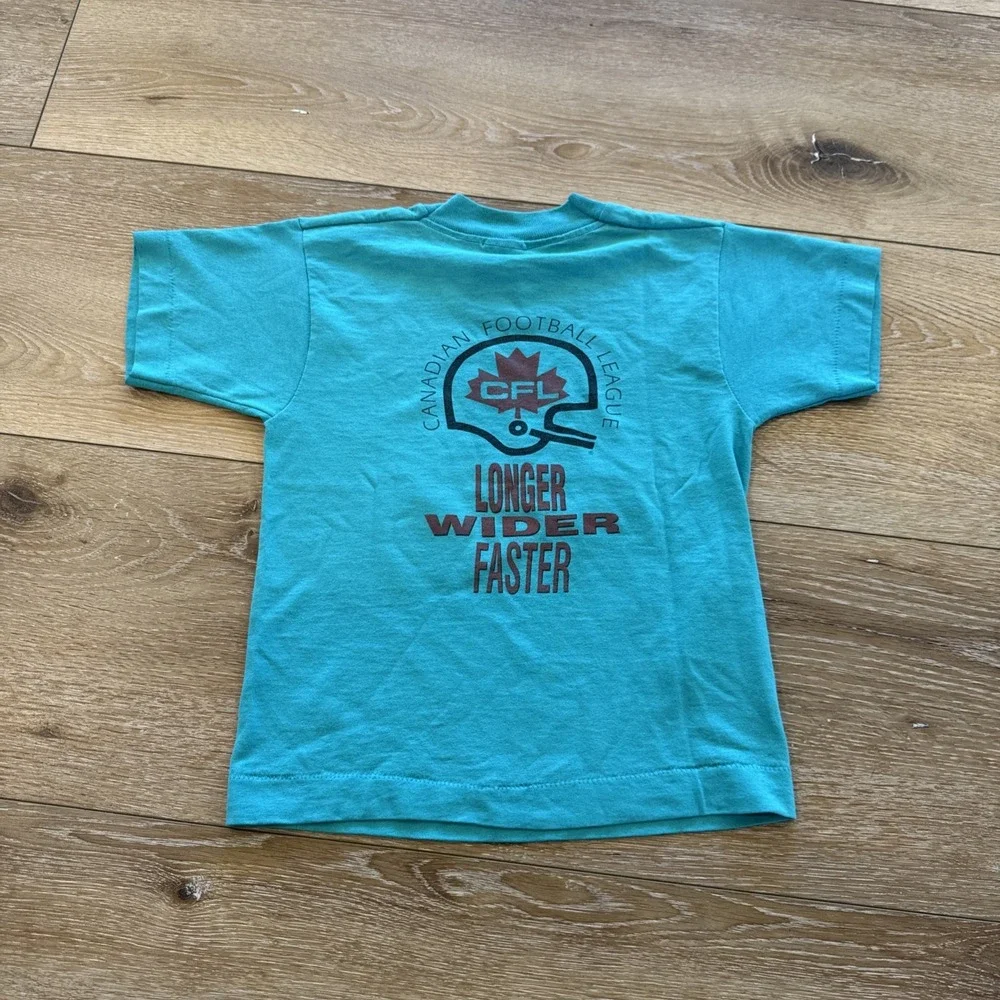 Vintage Birmingham Barracudas Shirt‎ Youth Small CFL Football Alabama 90s
